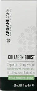 Lifting-Serum mit Hyaluronsäure - ArganiCare Collagen Boost Supreme Lifting Serum