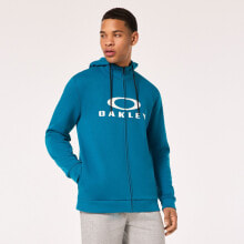 Купить мужские худи Oakley: [FOA402598-67M] MENS OAKLEY BARK FZ HOODIE 2.0 - AURORA BLUE