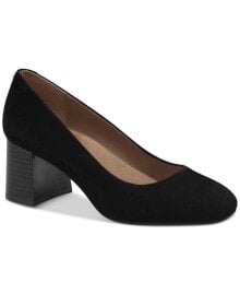 Черные женские туфли на каблуке Giani Bernini