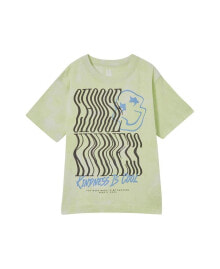 COTTON ON toddler Boys Jonny Short Sleeve Print T-shirt