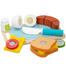 WOOMAX Breakfast Tray With Wooden Accessories