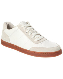 Vince Noel Leather Sneaker Men's White 8