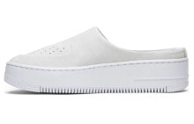 Nike Air Force 1 Low Lover XX 休闲 低帮 板鞋 女款 白灰 / Кроссовки Nike Air Force 1 Low Lover XX AO1523-100