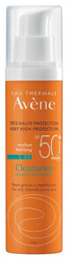 Mattifying sun protection for normal to oily skin SPF 50+ Clean ance 50 ml