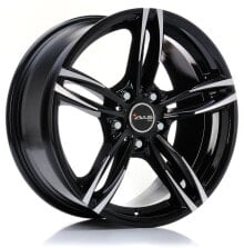 Колесный диск литой Avus Racing AC-MB3 black polished 8.5x19 ET35 - LK5/120 ML72.6