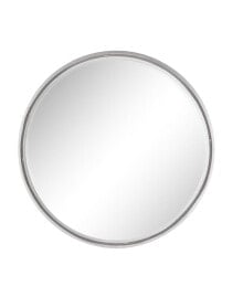 CosmoLiving large Round Contemporary Wall Mirror In Metallic Frame
