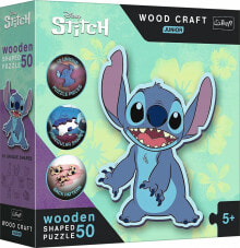 Trefl Puzzle drewniane 50 elementów Lilo i Stitch