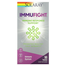Растительные экстракты и настойки Solaray, ImmuFight, Immune Response Support, 90 VegCaps