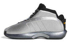 adidas Crazy 1 减震防滑 中帮 复古篮球鞋 男款 金属银色 / Кроссовки Adidas Crazy 1 GY2410