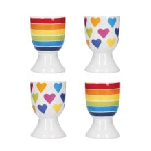 KITCHENCRAFT Rainbow Egg Cup 4 Units