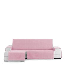 Right short arm chaise longue cover Eysa LEVANTE Pink 100 x 110 x 290 cm