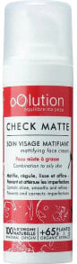 Mattierende Gesichtscreme - oOlution Check Matte Mattifying Face Cream