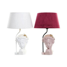 HOME DECOR Resin 30x30x49 cm Table Lamp 2 Units