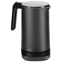 Electric kettles and thermopots zwilling Twins Enfinigy - 1.5 L - 1850 W - Black - Plastic - Stainless steel - Adjustable thermostat - Water level indicator
