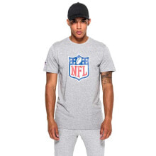 Мужские спортивные футболки Мужская спортивная футболка серая с логотипом NEW ERA NFL Short Sleeve T-Shirt
