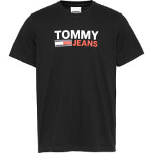 Мужские спортивные футболки и майки TOMMY JEANS (Томми Джинс)