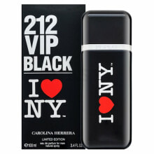 Men's Perfume Carolina Herrera EDP 212 VIP Black I Love NY 100 ml