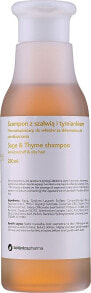 Anti-Schuppen Shampoo mit Salbei und Thymian für fettiges Haar - Botanicapharma Sage & Thyme Shampoo