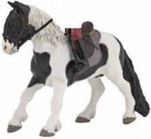 Russell pony figurine with papo saddle (51117)