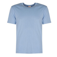 Мужские футболки Мужская футболка повседневная голубая однотонная Champion T-Shirt