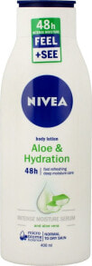 Nivea Aloe & Hydration Body Lotion  Увлажняющий и освежающий лосьон для тела с алоэ вера 400 мл