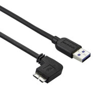 StarTech.com USB3AU1MLS USB кабель 1 m 3.2 Gen 1 (3.1 Gen 1) USB A Micro-USB B Черный