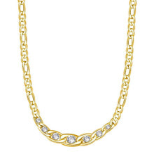 Ювелирные колье gold-plated steel necklace with Symphonia BYM98 crystals