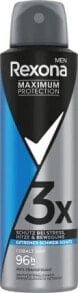 Купить дезодоранты Rexona men: Antitranspirant Deospray Maximum Protection Cobalt Dry, 150 ml