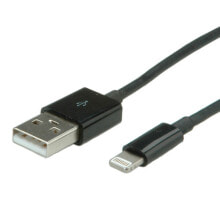 Кабели для зарядки, компьютерные разъемы и переходники value Lightning - USB 1.8 m 1,8 m Черный 11.99.8322
