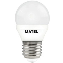 MATEL Spherical led bulb E27 warm 5W 3 units