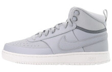 Nike Court Vision Mid 防滑耐磨 中帮 板鞋 灰色 / Кроссовки Nike Court Vision DR7882-001