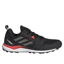 Детские демисезонные кроссовки и кеды для мальчиков Мужские кроссовки спортивные треккинговые черные текстильные низкие демисезонные Adidas Terrex Agravic M