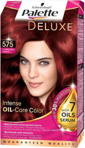 Краска для волос Schwarzkopf PALETTE Deluxe 575 intensywna czerwień