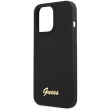 GUESS Guhcp13Xlslmgbk iPhone 13 Pro Max 6.7 Silicone phone case