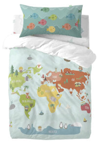 WORLD MAP BETTBEZUG-SET