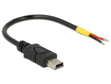 DeLOCK 85251 USB кабель 0,1 m 2.0 Mini-USB B Черный