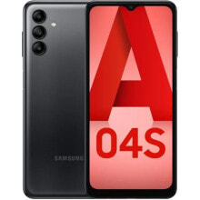 Смартфоны samsung Galaxy A04s SM-A047F 16,5 cm (6.5") Гибридный слот для двух SIM-карт Android 12 4G USB Type-C 3 GB 32 GB 5000 mAh Черный SM-A047FZKUEUB