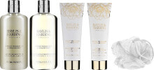 Körperpflegeset - Baylis & Harding Sweet Mandarin & Grapefruit (Bade- und Duschschaum 300ml + Duschcreme 300ml + Hand- und Körperlotion 130ml + Duschgel 130ml + Badeschwamm 1St.)