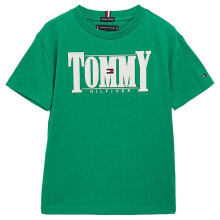 TOMMY HILFIGER Cord Applique Short Sleeve T-Shirt