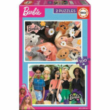 Пазлы для детей Barbie (Барби)