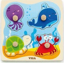 Wooden puzzles for children Viga Toys