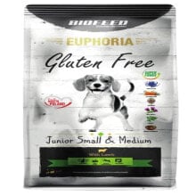 BIOFEED Euphoria gluten free junior small & medium lamb dog food 12 kg