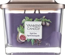 Duftkerze im Glas Fig & Clove - Yankee Candle Fig & Clove Elevation Square Candles