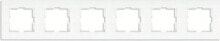 Розетки, выключатели и рамки VIKO Karre Sixfold frame white (90960265)