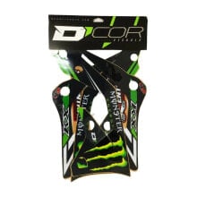 DCOR VISUALS Monster Energy Kawasaki KX 450F 13-14 Radiator/Rocker Graphics Kit