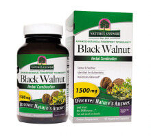 Растительные экстракты и настойки Nature's Answer Black Walnut Complex Комплекс с черным орехом - 90 вегетарианских капсул