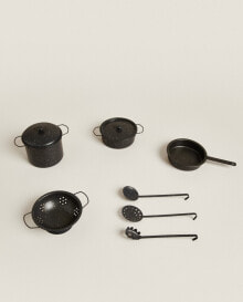 Children's set of kitchen utensils