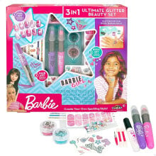 CRA-Z-ART Beauty Study 3 In 1 Glitter: Tattoos And Manicura Barbie Wicks