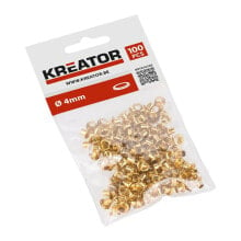 KREATOR 4 mm Brass Eyelet 100 Units