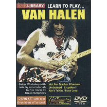 Roadrock International Lick library - Van Halen Learn to play (Guitar), DVD